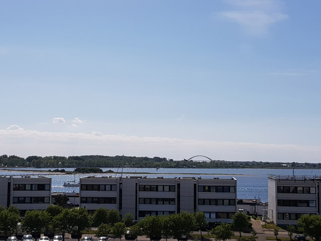 Blick aus der Ferienwohnung Grande am Südstrand von Fehmarn