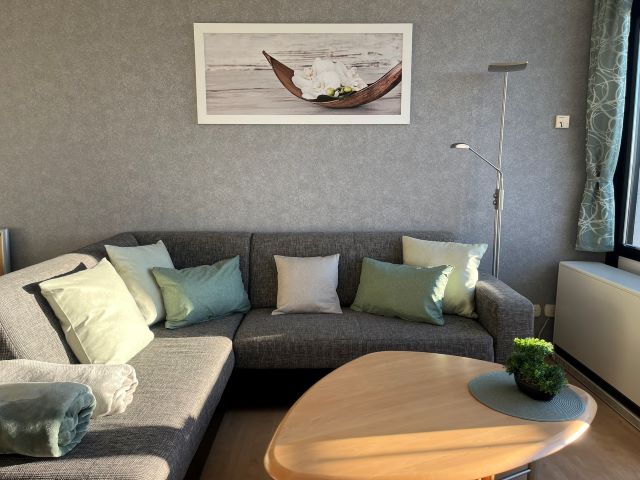 Ferienwohnung Grande auf Fehmarn am Südstrand Burgtiefe mit tollem Meerblick zur Fehmarnsundbrücke